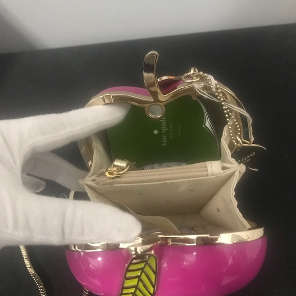 Kate Spade far from the tree apple handbag - Picture 3 of 4